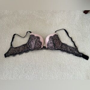 Victorias Secret Dream Angels Push Up Bra 32B (lace with velvet)